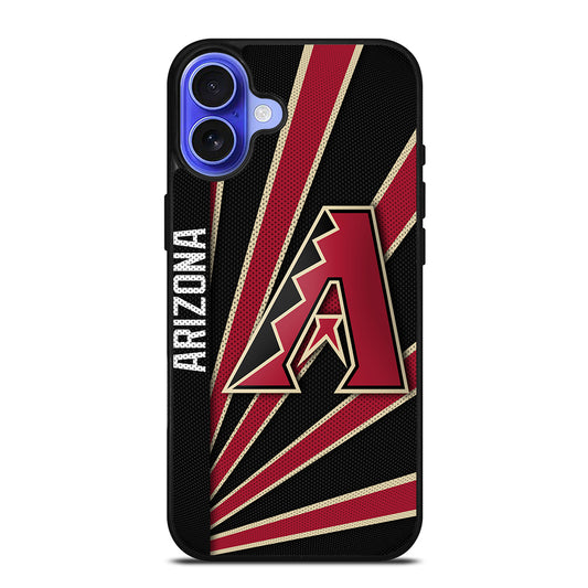 ARIZONA DIAMONDBACKS MLB LOGO 3 iPhone 16 Case Cover