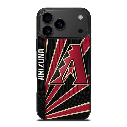 ARIZONA DIAMONDBACKS MLB LOGO 3 iPhone 17 Pro Max Case Cover