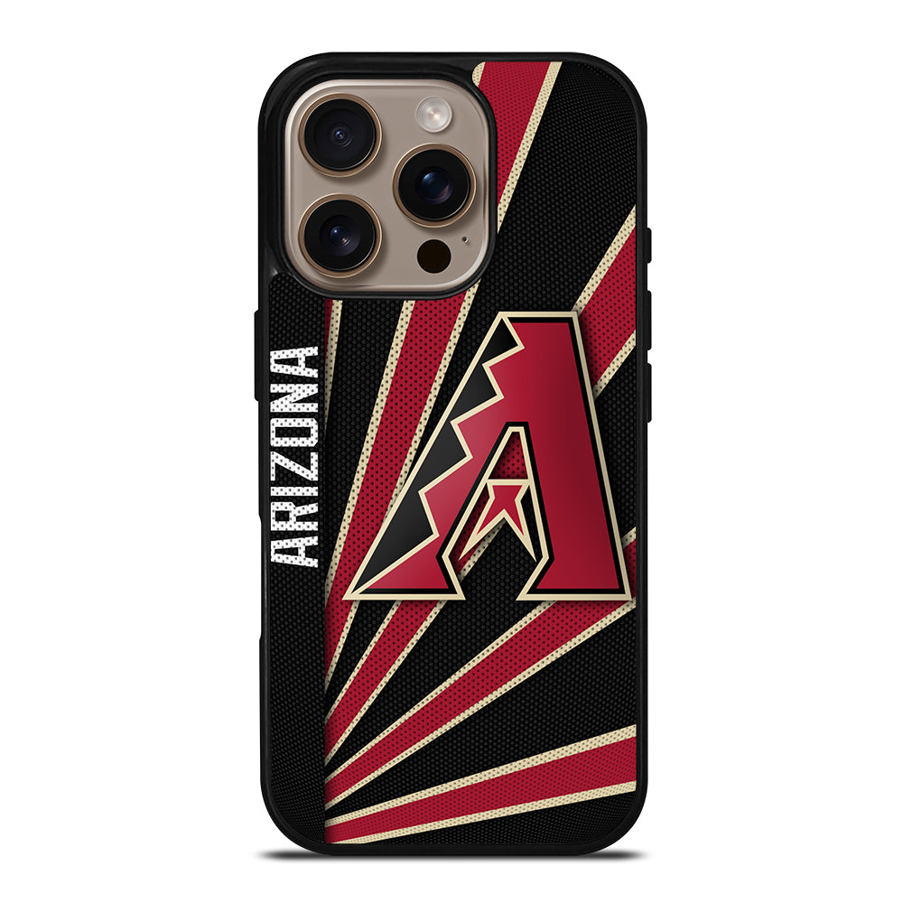 ARIZONA DIAMONDBACKS MLB LOGO 3 iPhone 16 Pro Case Cover