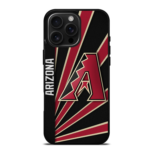 ARIZONA DIAMONDBACKS MLB LOGO 3 iPhone 16 Pro Max Case Cover