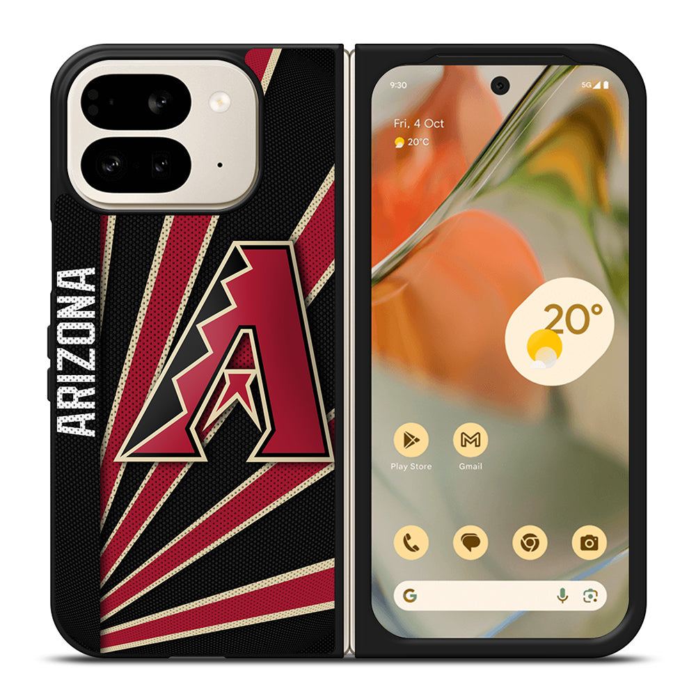 ARIZONA DIAMONDBACKS MLB LOGO 3 Google Pixel 9 Pro Fold Case Cover