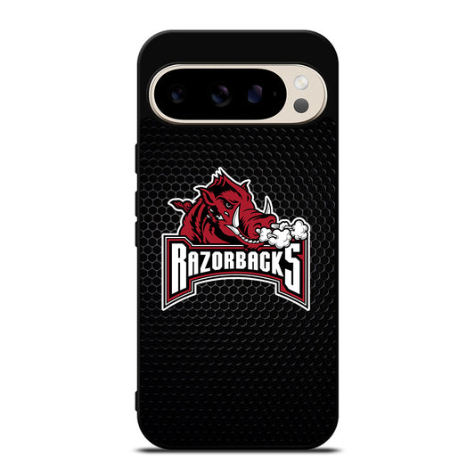 ARKANSAS RAZORBACKS METAL LOGO Google Pixel 9 Pro Case Cover