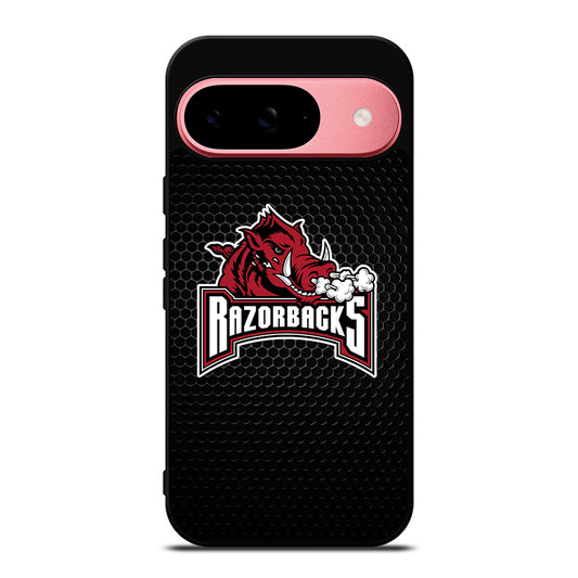 ARKANSAS RAZORBACKS METAL LOGO Google Pixel 9 Case Cover