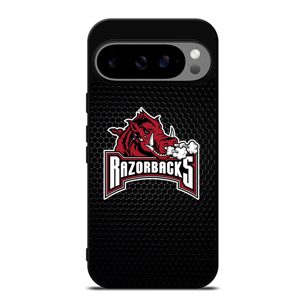 ARKANSAS RAZORBACKS METAL LOGO Google Pixel 9 Pro XL Case Cover