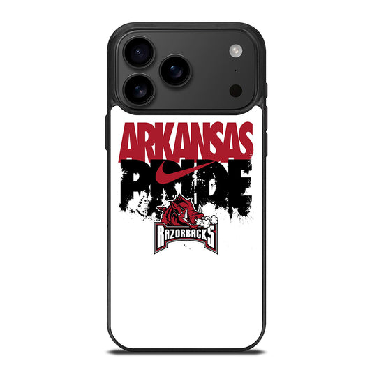 ARKANSAS RAZORBACKS PRIDE LOGO iPhone 17 Pro Max Case Cover