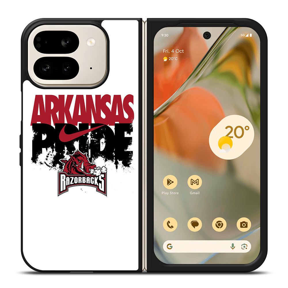 ARKANSAS RAZORBACKS PRIDE LOGO Google Pixel 9 Pro Fold Case Cover