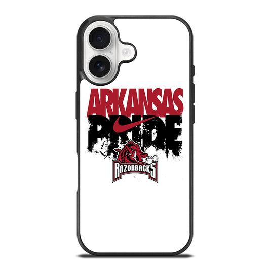ARKANSAS RAZORBACKS PRIDE LOGO iPhone 17 Case Cover