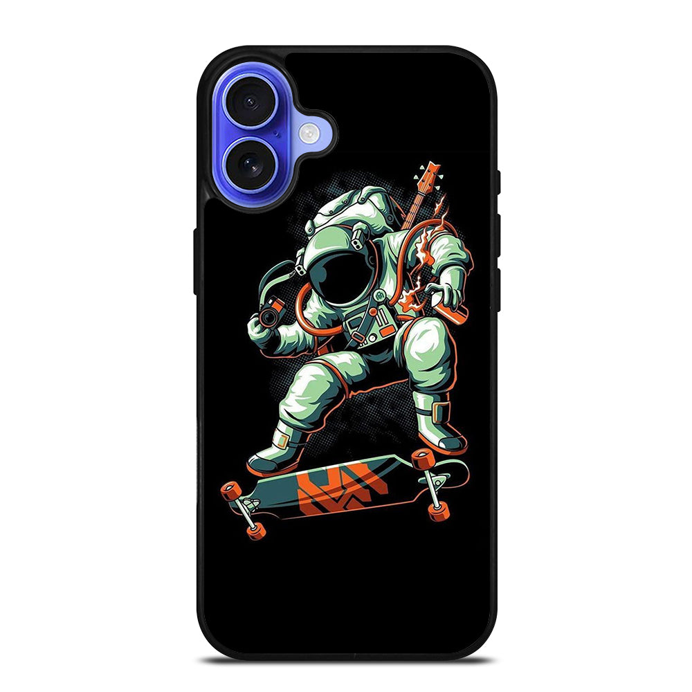 ASTRONAUT SKATEBOARDER CARTOON 1 iPhone 16 Case Cover