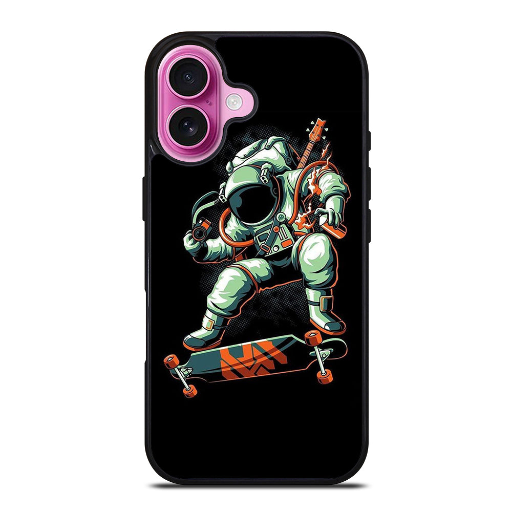 ASTRONAUT SKATEBOARDER CARTOON 1 iPhone 16 Plus Case Cover