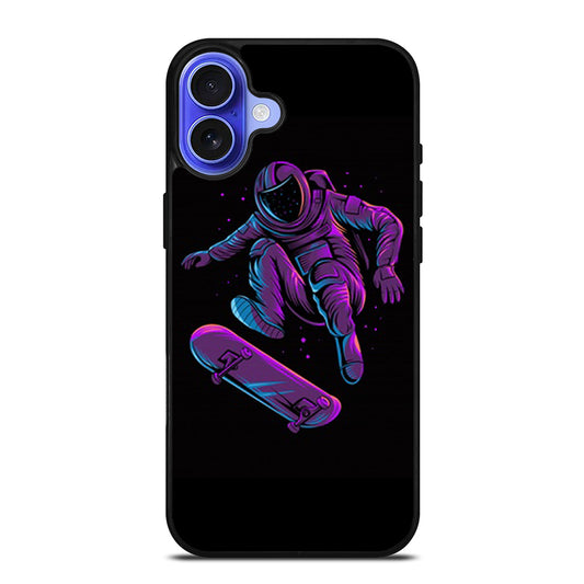 ASTRONAUT SKATEBOARDER CARTOON 2 iPhone 16 Case Cover