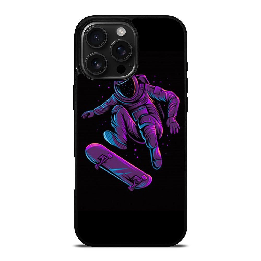 ASTRONAUT SKATEBOARDER CARTOON 2 iPhone 16 Pro Max Case Cover