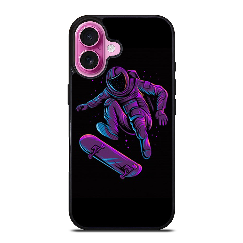 ASTRONAUT SKATEBOARDER CARTOON 2 iPhone 16 Plus Case Cover