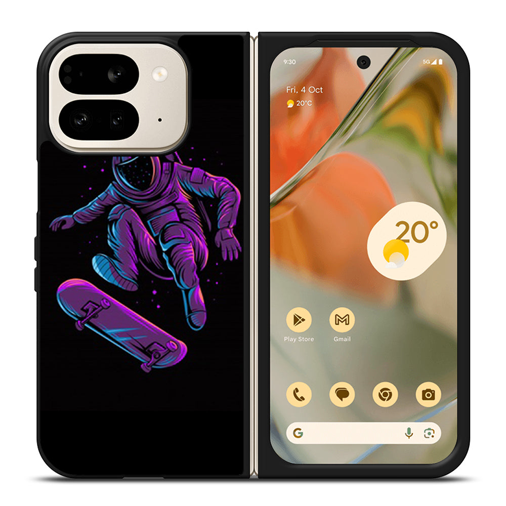 ASTRONAUT SKATEBOARDER CARTOON 2 Google Pixel 9 Pro Fold Case Cover