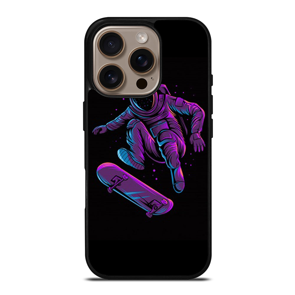 ASTRONAUT SKATEBOARDER CARTOON 2 iPhone 16 Pro Case Cover