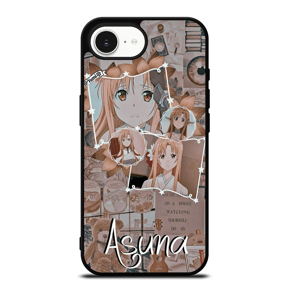 ASUNA YUUKI SWORD ART ONLINE COLLAGE iPhone 16e Case Cover