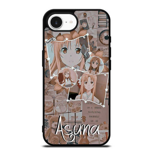 ASUNA YUUKI SWORD ART ONLINE COLLAGE iPhone 16e Case Cover