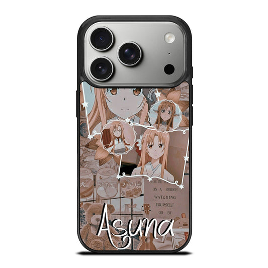ASUNA YUUKI SWORD ART ONLINE COLLAGE iPhone 17 Pro Case Cover