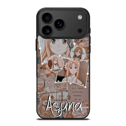 ASUNA YUUKI SWORD ART ONLINE COLLAGE iPhone 17 Pro Max Case Cover