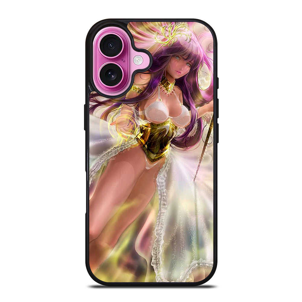ATHENA SAINT SEIYA ART iPhone 16 Plus Case Cover