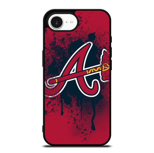 ATLANTA BRAVES ART LOGO iPhone 16e Case Cover