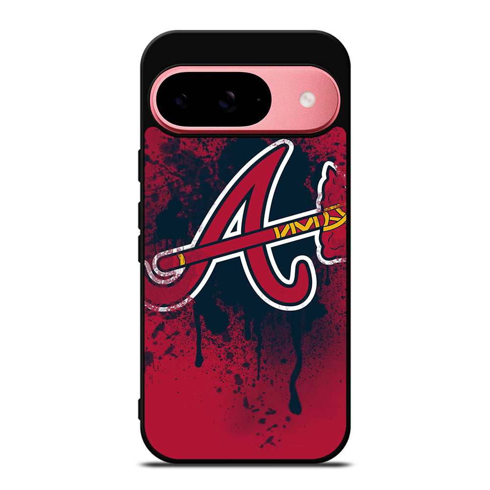 ATLANTA BRAVES ART LOGO Google Pixel 9 Case Cover