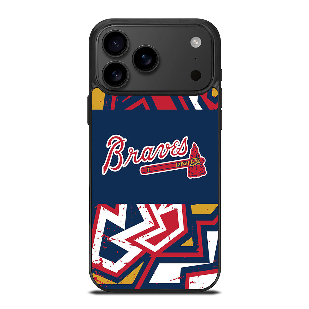 ATLANTA BRAVES ART LOGO 2 iPhone 17 Pro Max Case Cover