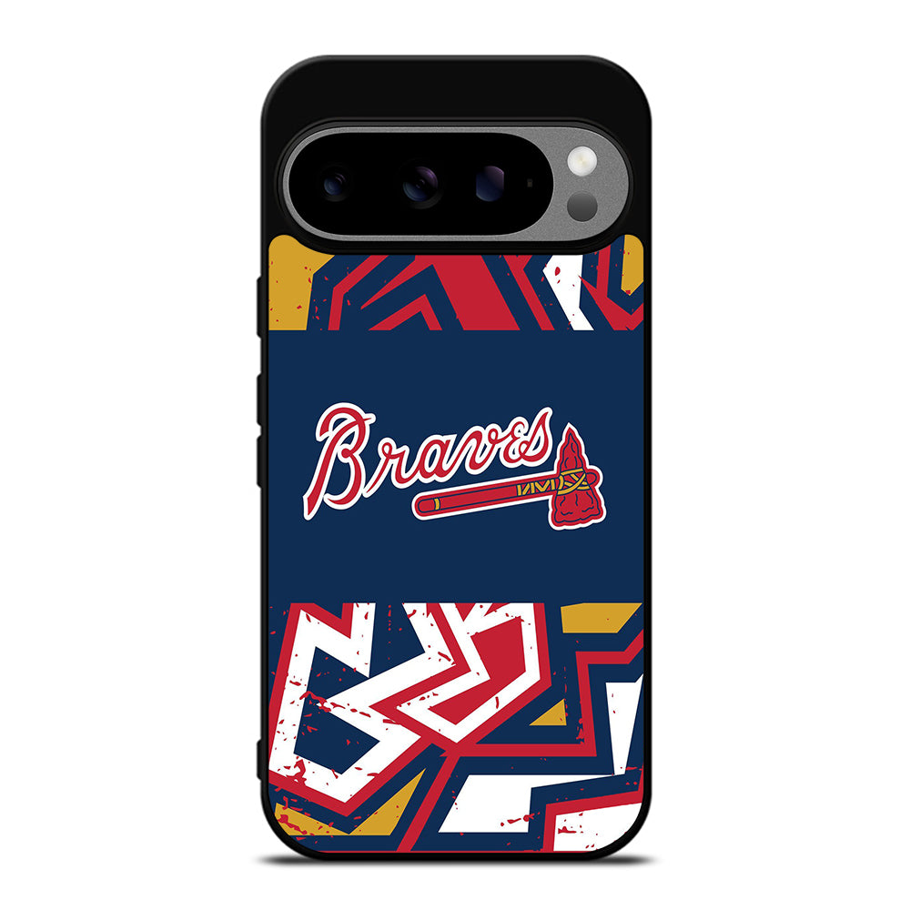 ATLANTA BRAVES ART LOGO 2 Google Pixel 9 Pro XL Case Cover