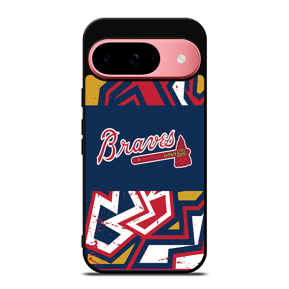 ATLANTA BRAVES ART LOGO 2 Google Pixel 9 Case Cover