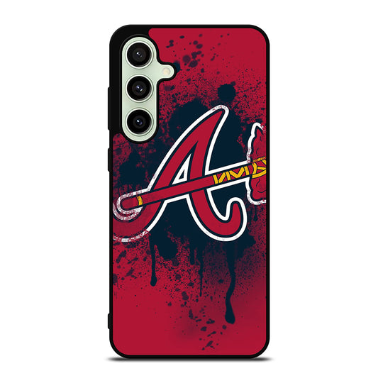 ATLANTA BRAVES ART LOGO Samsung Galaxy S24 FE Case Cover