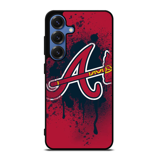 ATLANTA BRAVES ART LOGO Samsung Galaxy S26 Case Cover