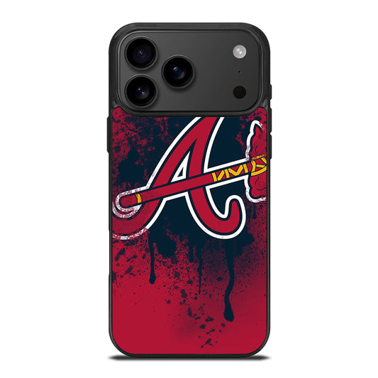 ATLANTA BRAVES ART LOGO iPhone 17 Pro Max Case Cover