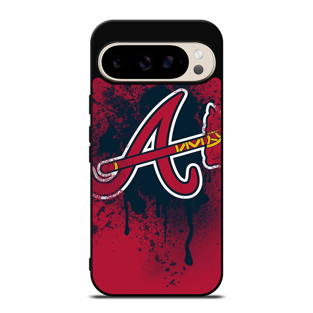 ATLANTA BRAVES ART LOGO Google Pixel 9 Pro Case Cover