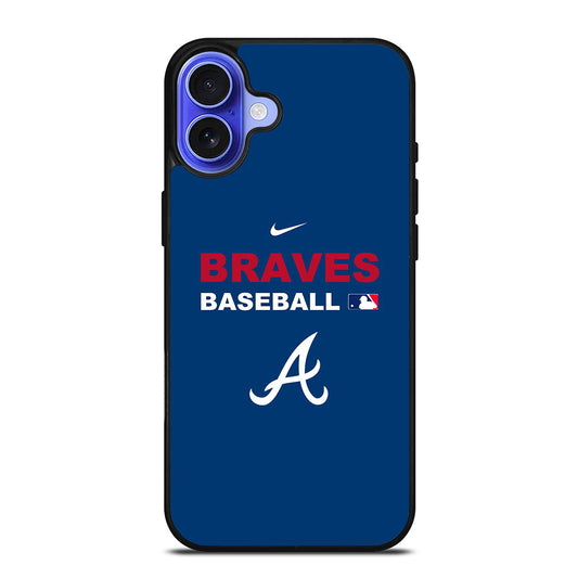 ATLANTA BRAVES BASEBALL LOGO iPhone 16 Case Cover