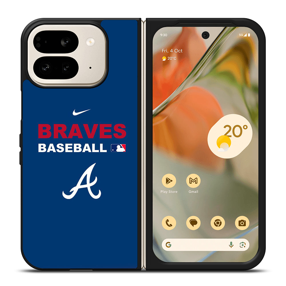 ATLANTA BRAVES BASEBALL LOGO Google Pixel 9 Pro Fold Case Cover