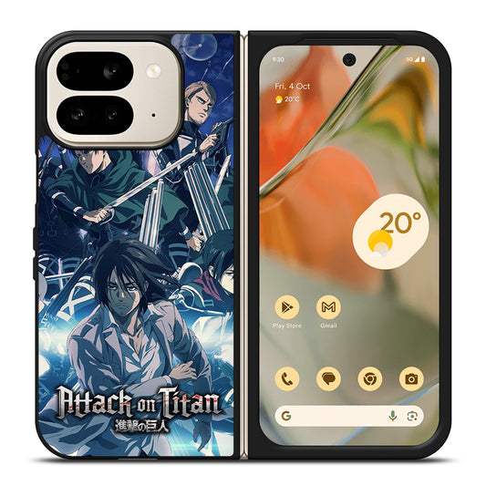 ATTACK ON TITAN ANIME CHARACTER Google Pixel 9 Pro Fold Case Cover