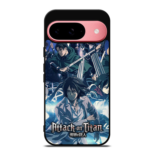 ATTACK ON TITAN ANIME CHARACTER Google Pixel 9 Case Cover