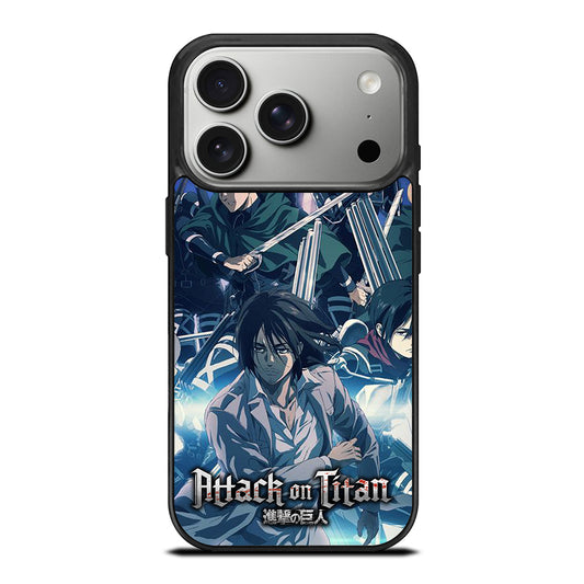 ATTACK ON TITAN ANIME CHARACTER iPhone 17 Pro Case Cover