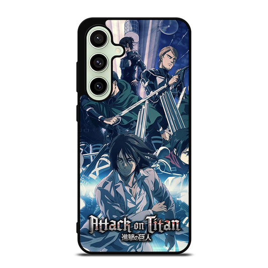 ATTACK ON TITAN ANIME CHARACTER Samsung Galaxy S24 FE Case Cover