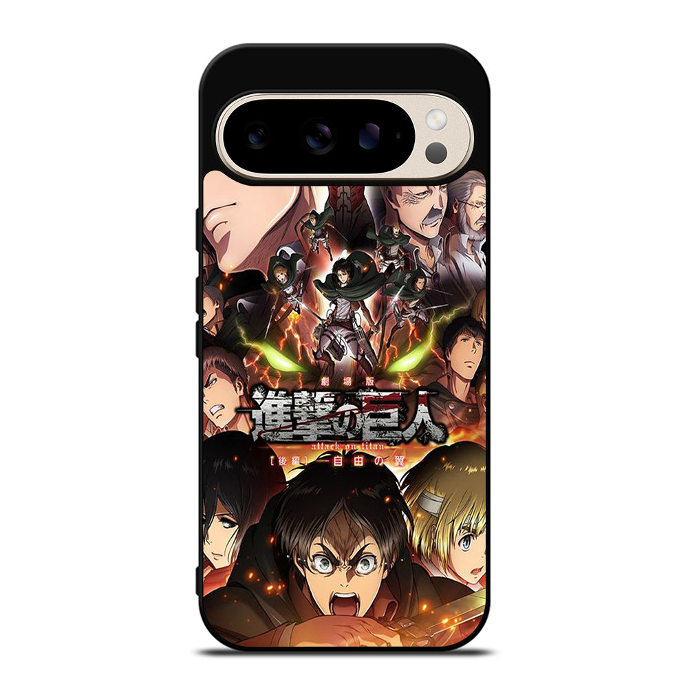 ATTACK ON TITAN CHARACTER ANIME Google Pixel 9 Pro Case Cover