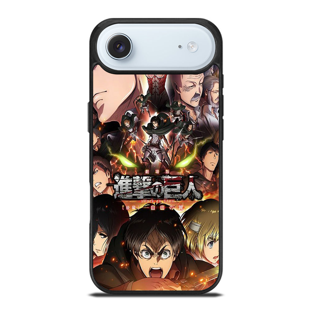 ATTACK ON TITAN CHARACTER ANIME iPhone Air Case Cover