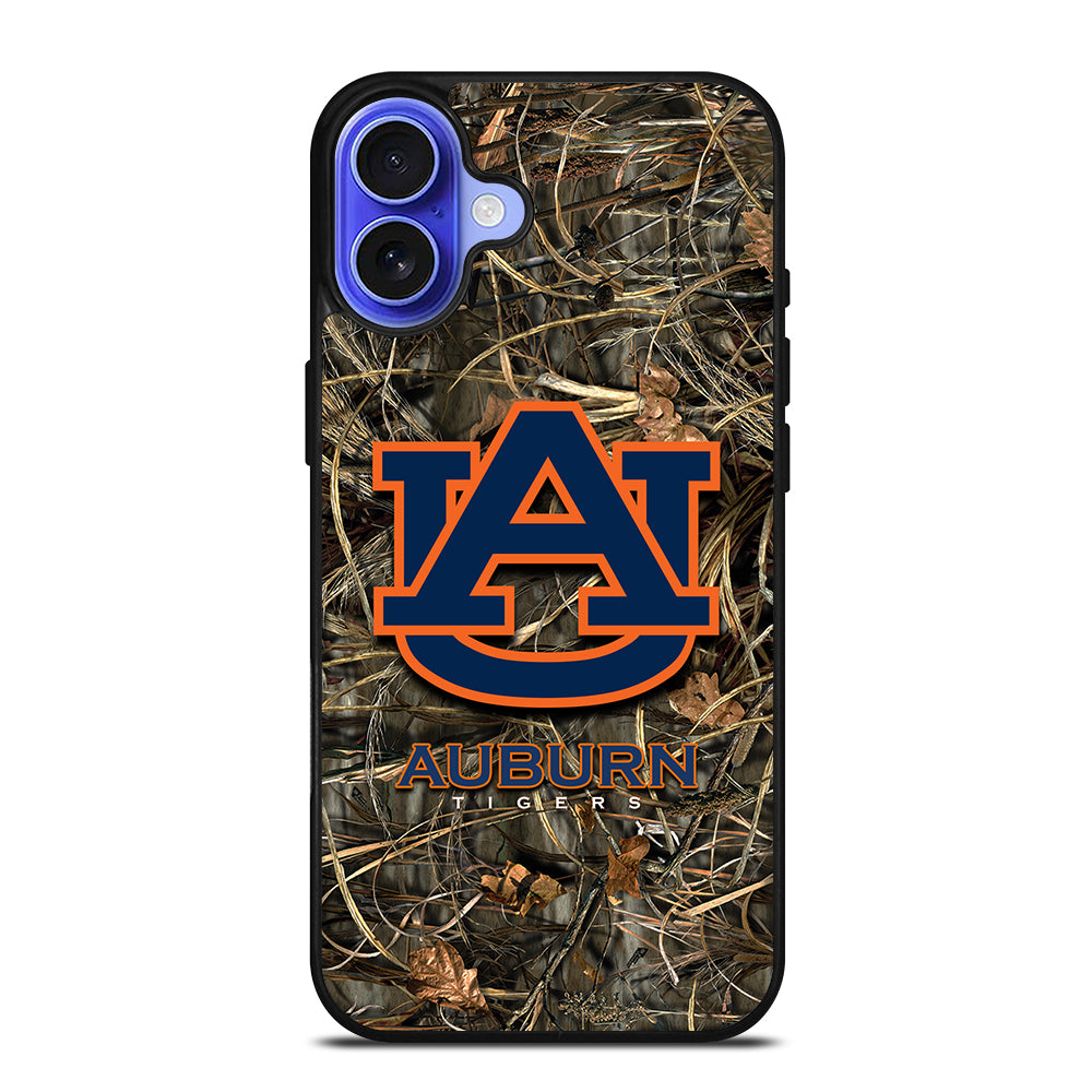 AUBURN TIGERS CAMO LOGO iPhone 16 Case Cover