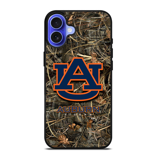 AUBURN TIGERS CAMO LOGO iPhone 16 Case Cover