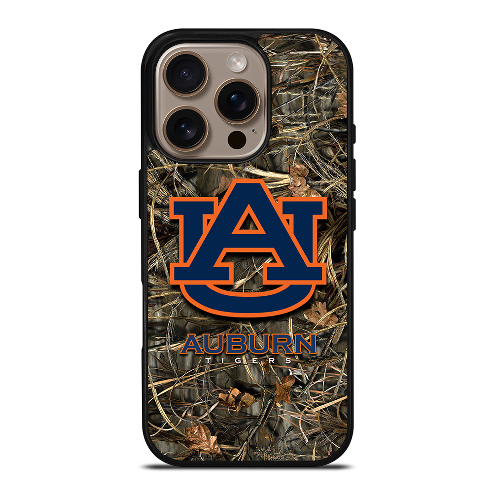 AUBURN TIGERS CAMO LOGO iPhone 16 Pro Case Cover