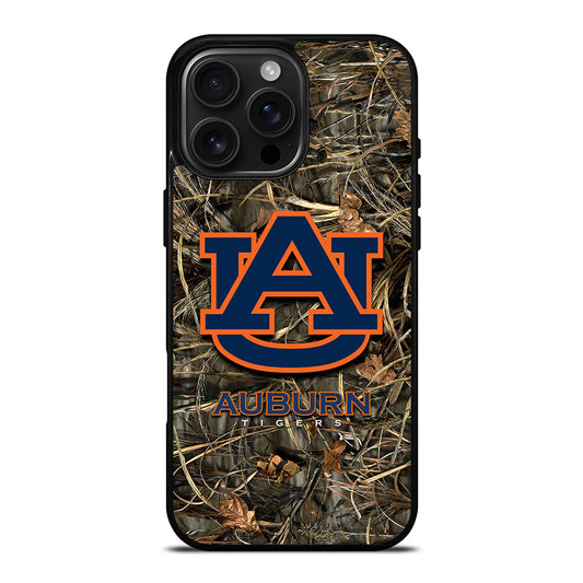 AUBURN TIGERS CAMO LOGO iPhone 16 Pro Max Case Cover