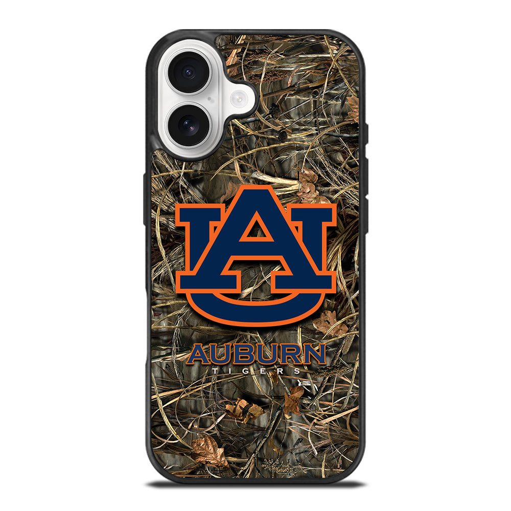 AUBURN TIGERS CAMO LOGO iPhone 17 Case Cover