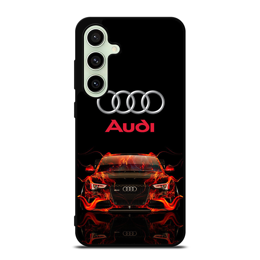 AUDI CAR FLAME LOGO Samsung Galaxy S24 FE Case Cover