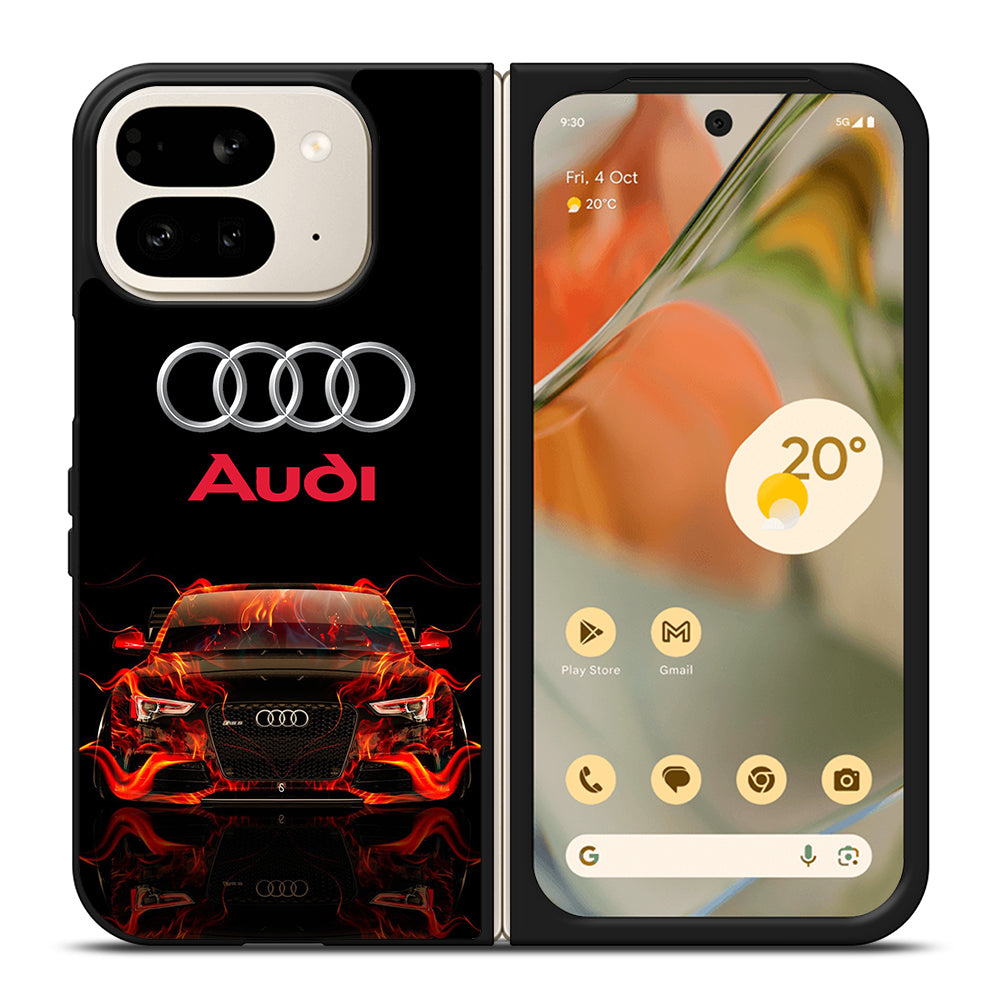 AUDI CAR FLAME LOGO Google Pixel 9 Pro Fold Case Cover