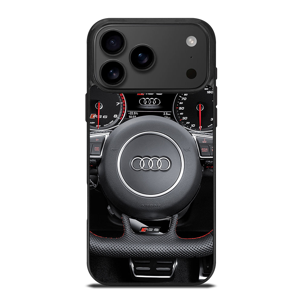 AUDI CAR STEERING WHEEL iPhone 17 Pro Max Case Cover