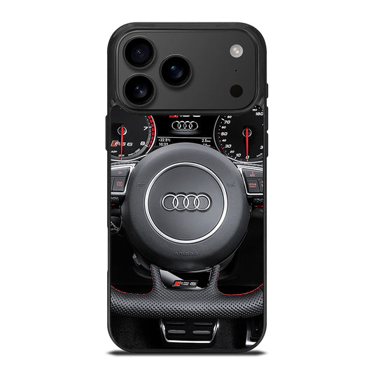 AUDI CAR STEERING WHEEL iPhone 17 Pro Max Case Cover