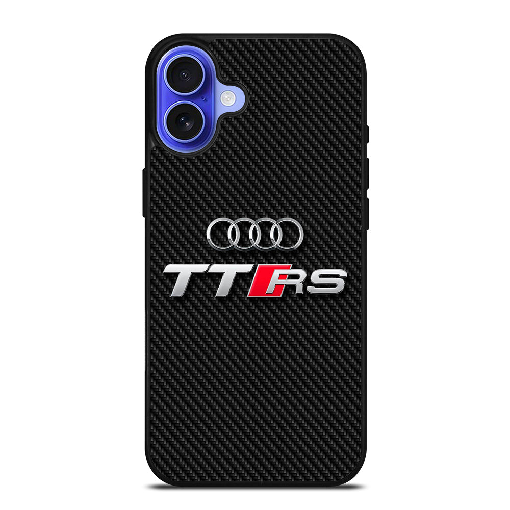 AUDI TTRS CARBON LOGO iPhone 16 Case Cover